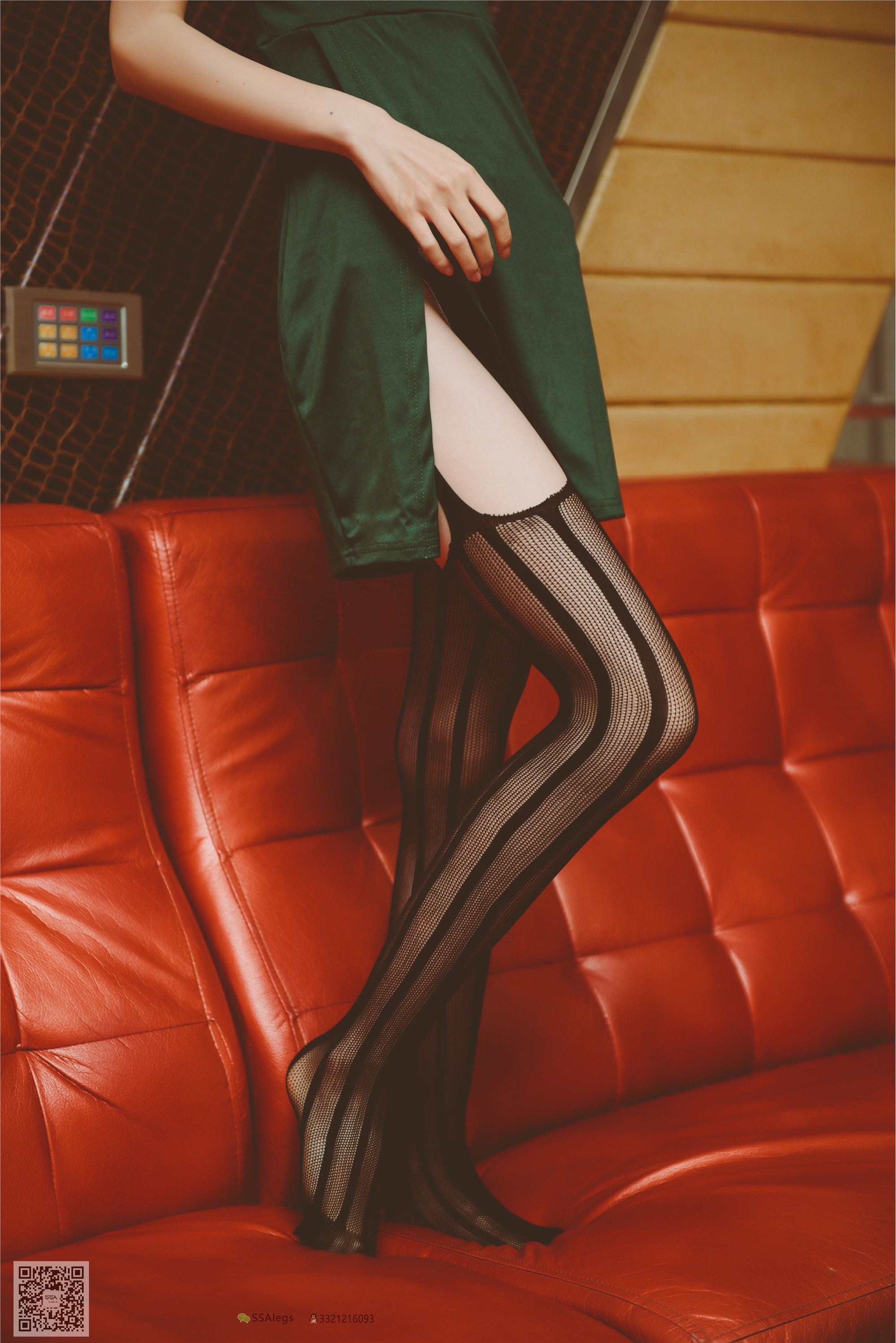 SSA丝社 NO.019 琪琪 KTV骨感网袜美女